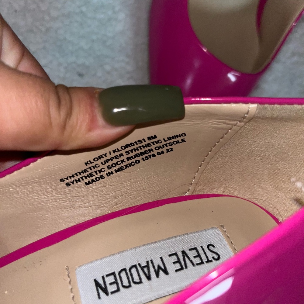 Pretty in pink 💕 Steve Madden Pink Pumps 💕 - Picture 8 of 8
